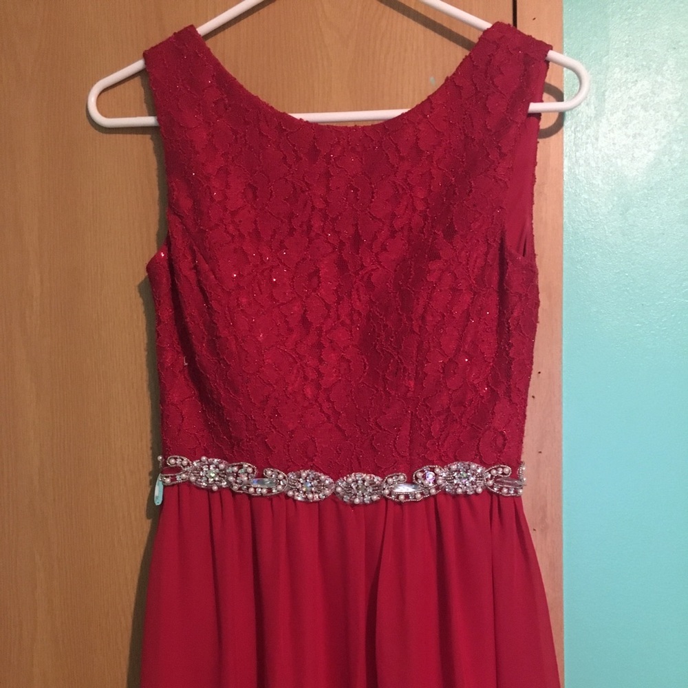 Red Pageant/Prom/Formal Dress